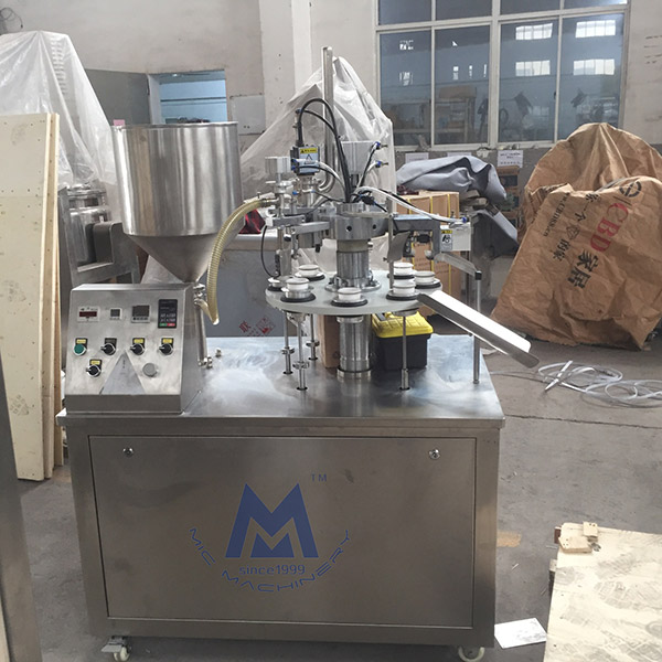 半自動(dòng)熱風(fēng)槍軟管灌裝機(jī)