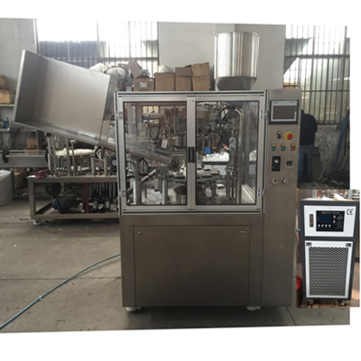 大型全自動熱風槍軟管灌裝機