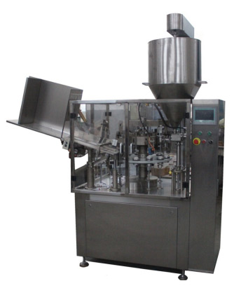 大型502膠全自動鋁管灌裝封尾機